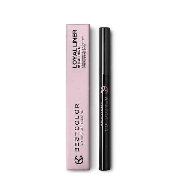 Best Color Eyeliner Loyal Liner 01 Mat Siyah Eyeliner Kalemi ürün görseli 1