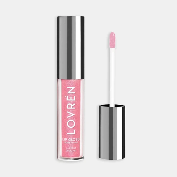 Lovren GL1 Lip Gloss Nude Plump Dolgunlaştırıcı Dudak Parlatıcısı ürün görseli 1