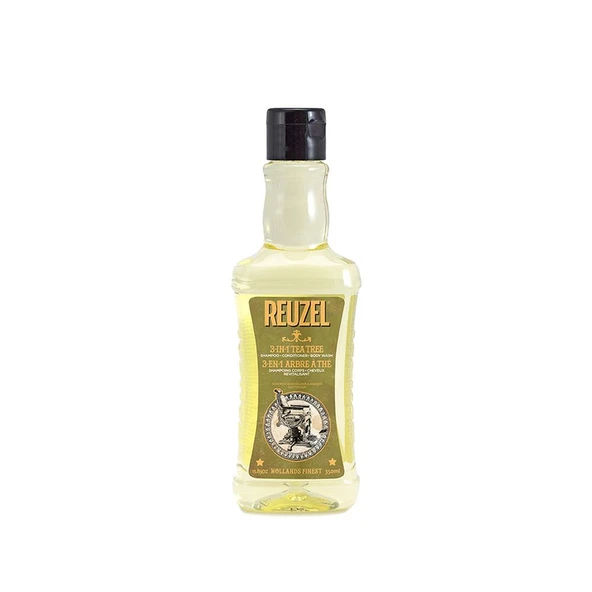 Reuzel Tea Tree Erkekler için 3ü1 Arada Şampuan 350ML ürün görseli 1