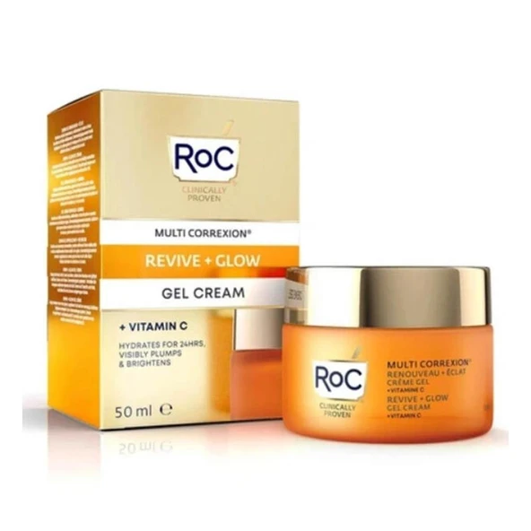 Roc Multi Correxion Revive Glow Moisturizer Aydınlatıcı Yüz Kremi 50ML ürün görseli 1