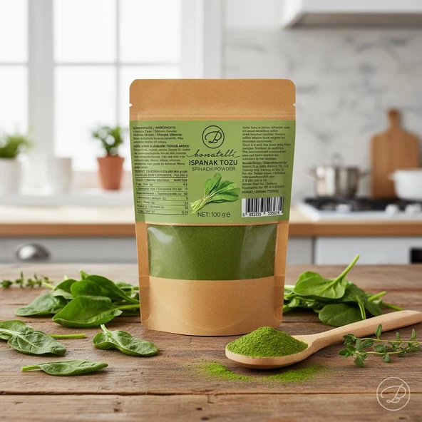 Ispanak Tozu 100 G - Resim 3