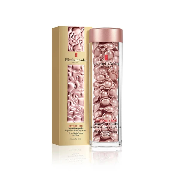 Elizabeth Arden Retinol + HPR Ceramide Capsules Rapid Skin Renewing Serum 90 Kapsül ürün görseli 1
