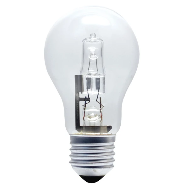 220 Volt 28 Watt Şeffaf Halojen Ampul Ecoclassic E27 Duylu ürün görseli 1