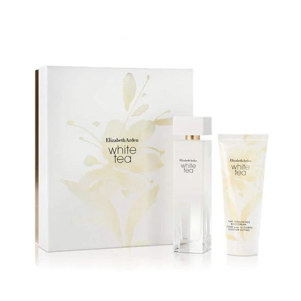Elizabeth Arden White Tea Parfüm 100ML + Vücut Kremi 100ML 2li Hediye Seti ürün görseli 1