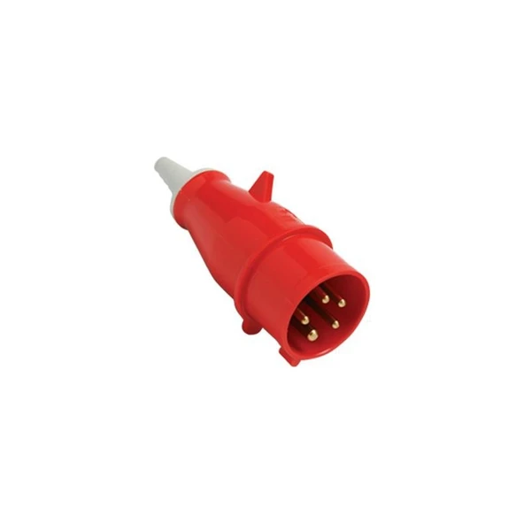 Tem  Trifaze Erkek Fiş 5X16A Cee Norm 380/415V Ip44 (446.516.300) ürün görseli 1