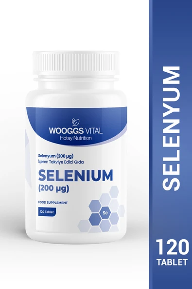 Selenyum (200 ΜG) Içeren Takviye Edici Gıda 120 Tablet ürün görseli 1