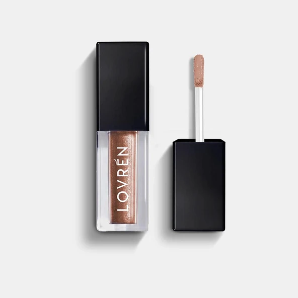 Lovren OML2 Long Lasting Liquid Eyeshadow Shiny Bronze Parlak Bronz Kalıcı Likit Göz Farı ürün görseli 1
