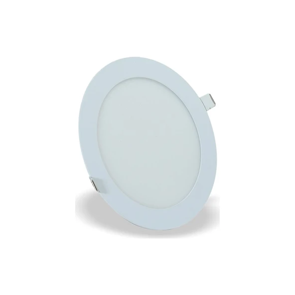 CanElektrik 18W Sıva Altı Yuvarlak Led Panel, Günışığı ürün görseli 1