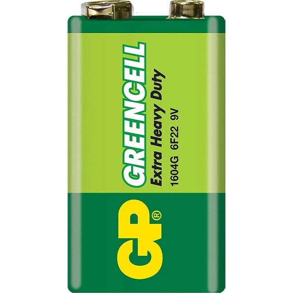 GP 9V Greencell Pil ürün görseli 1