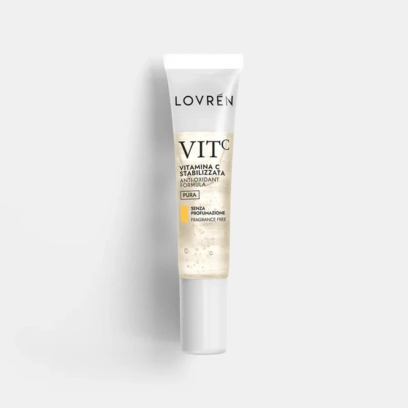 Lovren VITC Vitamin C Stabilized Anti-Oxidant Formula Canlandırıcı Yüz Serumu 15ML ürün görseli 1