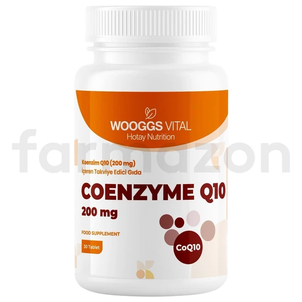 Wooggs Vital Koenzim Q10 30 Tablet ürün görseli 1