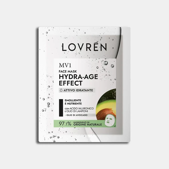 Lovren MV1 Hydra-Age Effect Face Mask Kağıt Yüz Maskesi ürün görseli 1