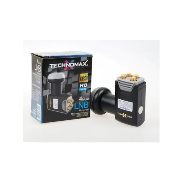 Technomax 4'lü LNB (DÖRTLÜ UYDU ELENBİ) ürün görseli 1
