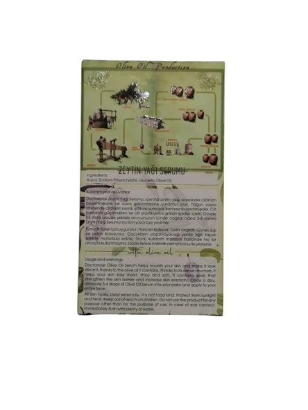 Zeytinyağı Serumu 50ml - Resim 3