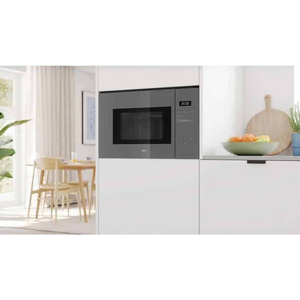 FRIAT9AN 20 Lt 800 W Platin Gri Ankastre Mikrodalga Fırın ürün görseli 1