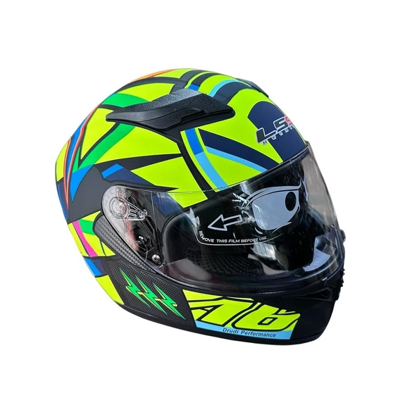 LS5 Fullface Güneş Vizörlü Kask Mat 46 Medium (M) ürün görseli 1
