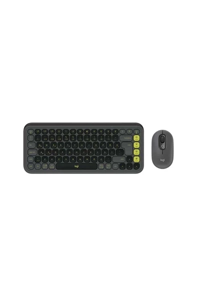 Logitech POP ICON Bluetooth Klavye Mouse Seti Grafit 920-013075 ürün görseli 1
