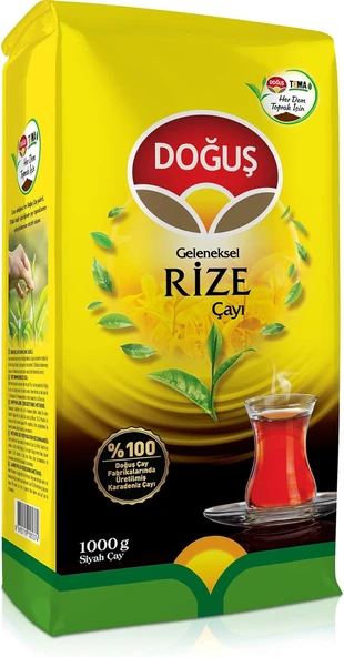 Doğuş Rize Sarı Çay 1000 gr ürün görseli 1
