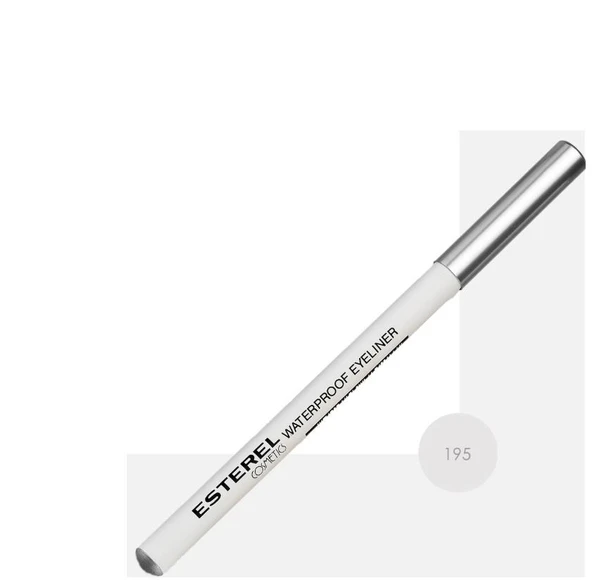 Esterel Waterproff Eyeliner No: 195 Mat Beyaz ürün görseli 1