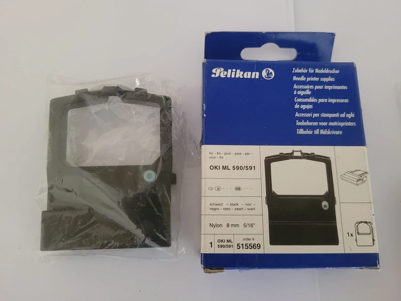 PELİKAN MARKA OKİ ML590/591 NOKTA VURUŞLU ŞERİT ürün görseli 1