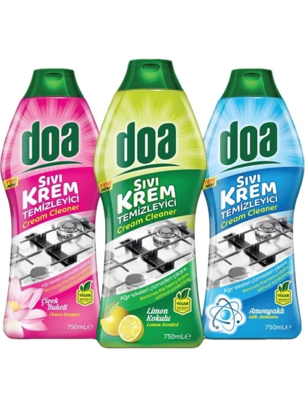Doa Sıvı Krem Temizleyici 750 Ml x 3 Adet ürün görseli 1