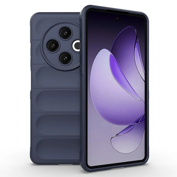 Zore Tecno ile uyumlu Spark 30 4G Kılıf Esnek TPU Oyuklu Arka Yüzey Tasarımlı Etnik Silikon Kapak ürün görseli 1