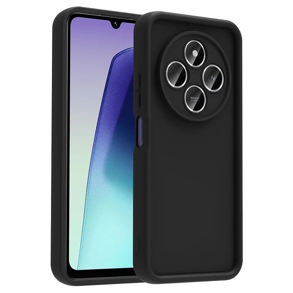 Zore Xiaomi ile uyumlu Redmi 14C Kılıf Kamera Korumalı Ananas Kapak ürün görseli 1