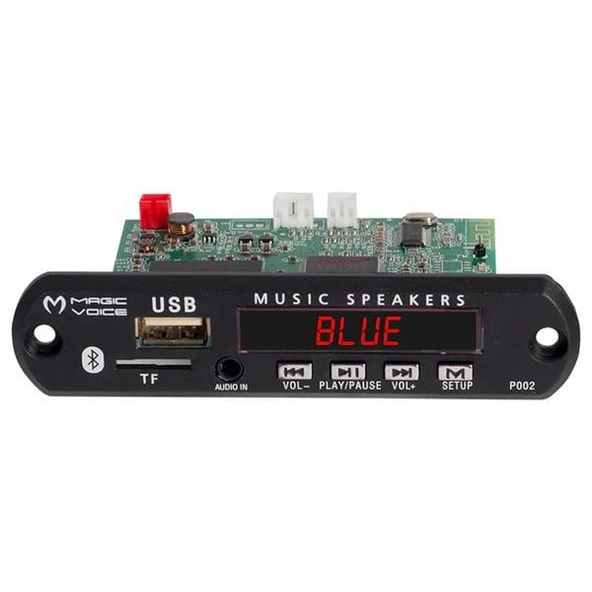 Magicvoice Kumandalı Çevirici Dijital Video Player Board ürün görseli 1
