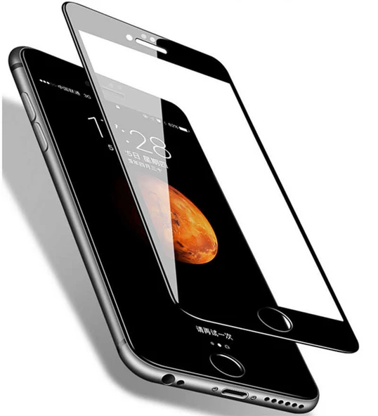 Zore Apple ile uyumlu iPhone 6 3D Latte Cam Ekran Koruyucu ürün görseli 1