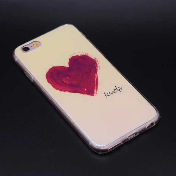 Zore Apple ile uyumlu iPhone 6 Plus Kılıf Fani Silikon ürün görseli 1