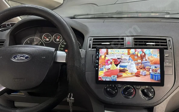FOR-X FORD C-MAX(2004-2010)-9''ANDROİD GERÇEK 2+32 GB / 4 ÇEKİRDEK 1.6Ghz / WIFI 5.0Ghz / BT 5.4-KABLOSUZ CARPLAY-HD KAMERALI ürün görseli 1
