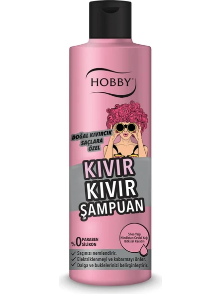 Hobby Kıvır Kıvı Kıvırcık Şampuan 250 ml ürün görseli 1