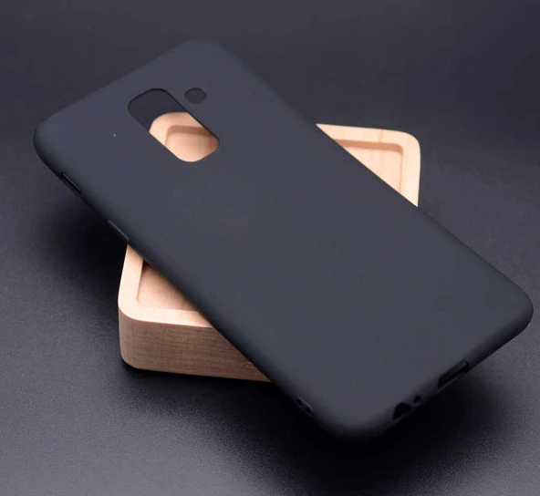Zore Galaxy ile uyumlu A6 Plus 2018 Kılıf Premier Silikon Kapak ürün görseli 1