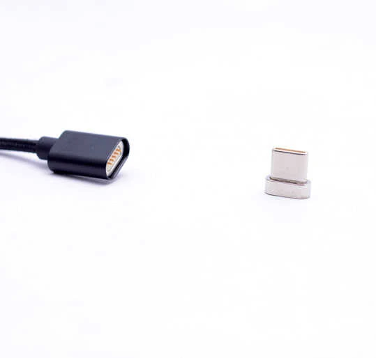 Zore Metal Manyetic Uçlu Lightning Usb Kablo - Resim 10