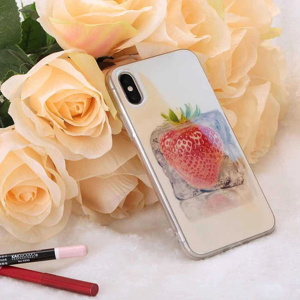Zore Apple ile uyumlu iPhone X Kılıf Fani Silikon ürün görseli 1