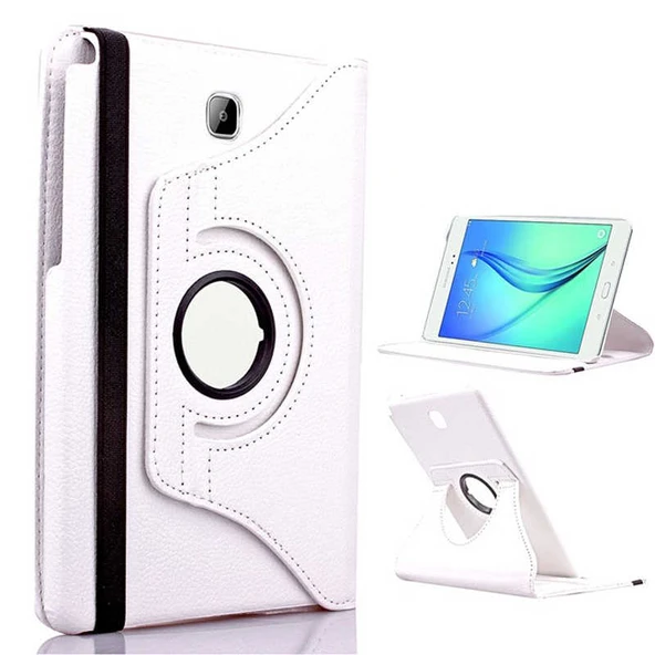 Zore Galaxy ile uyumlu Tab 4 10.1 T530 Dönebilen Standlı Kılıf ürün görseli 1