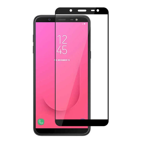 Zore Galaxy ile uyumlu J8 Kenarları Kırılmaya Dayanıklı Cam Ekran Koruyucu ürün görseli 1