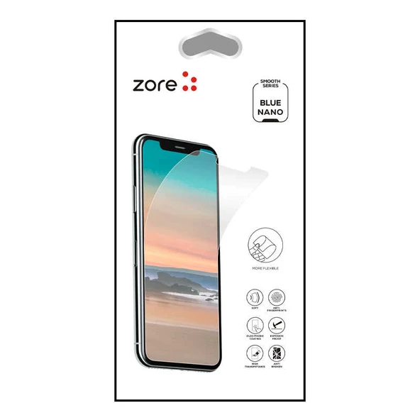 Zore LG ile uyumlu Q7 Blue Nano Ekran Koruyucu ürün görseli 1