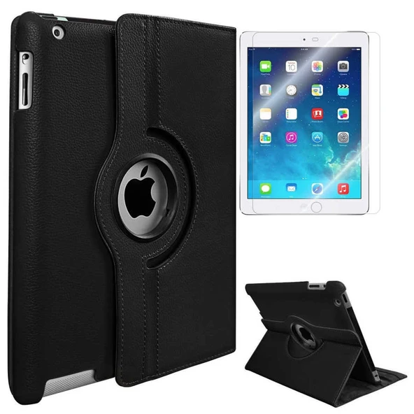 Zore Apple ile uyumlu iPad 2 3 4 Dönebilen Standlı Kılıf ürün görseli 1