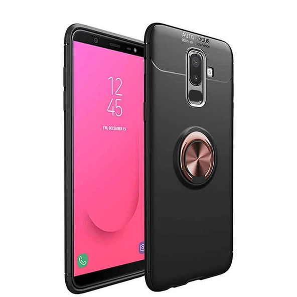 Zore Galaxy ile uyumlu A6 Plus 2018 Kılıf Ravel Silikon Kapak ürün görseli 1