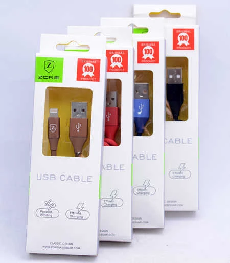 Zore Metal Uçlu Lightning Usb Kablo - Resim 4