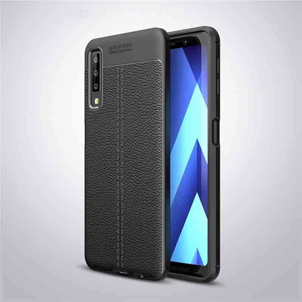 Zore Galaxy ile uyumlu A7 2018 Kılıf Niss Silikon Kapak ürün görseli 1