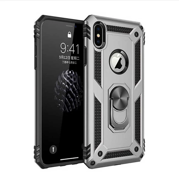 Zore Apple ile uyumlu iPhone X Kılıf Vega Kapak ürün görseli 1