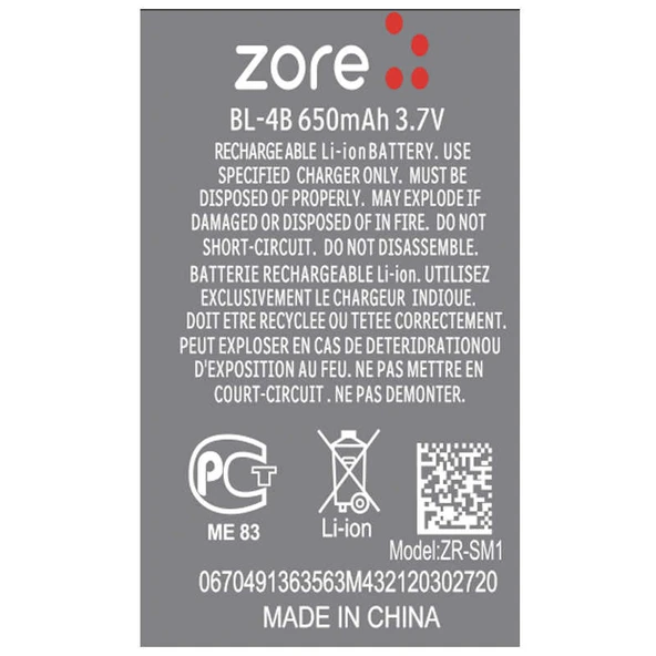 Zore Nokia BL-4B A Kalite Uyumlu Batarya - Resim 2