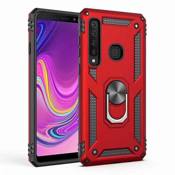 Zore Galaxy ile uyumlu A9 2018 Kılıf Vega Kapak ürün görseli 1