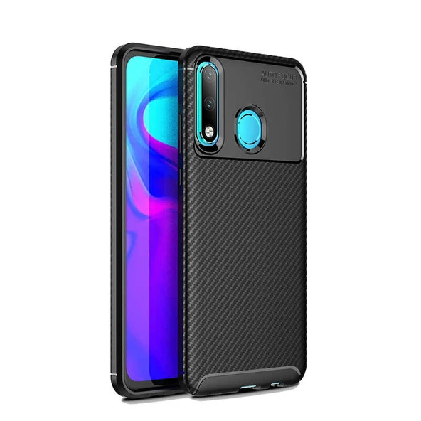 Zore Huawei ile uyumlu P30 Lite Kılıf Negro Silikon Kapak ürün görseli 1