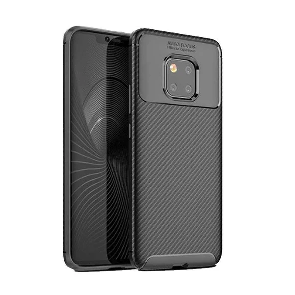 Zore Huawei ile uyumlu Mate 20 Pro Kılıf Negro Silikon Kapak ürün görseli 1