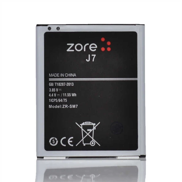 Zore Galaxy ile uyumlu J7 A Kalite Uyumlu Batarya ürün görseli 1