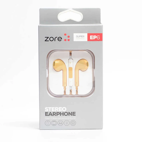 Zore EP6 Süper Seri 3.5mm Kulaklık ürün görseli 1