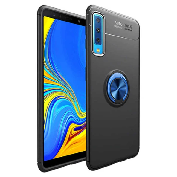Zore Galaxy ile uyumlu A7 2018 Kılıf Ravel Silikon Kapak ürün görseli 1